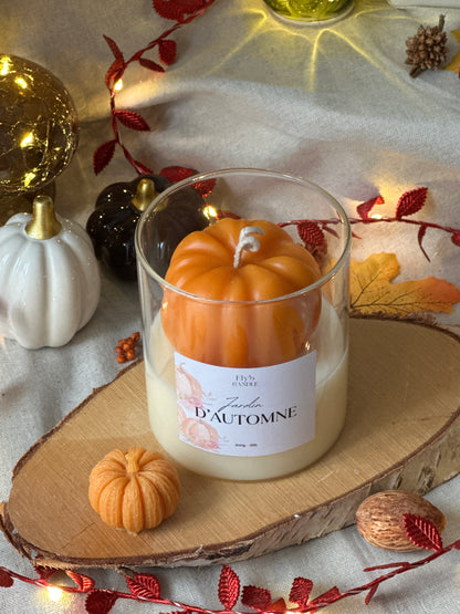 Bougie jardin d'automne