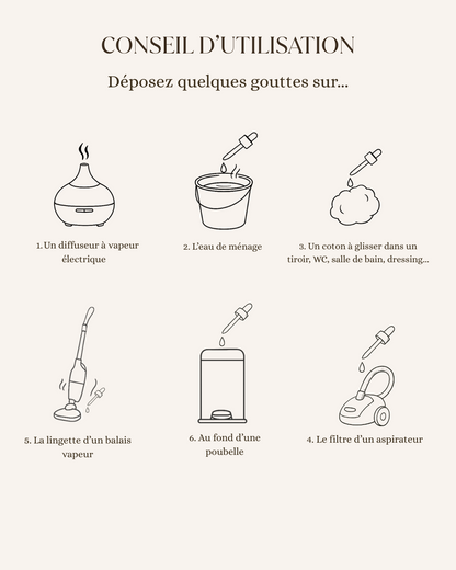 Fiole parfumée - Vanille gourmande