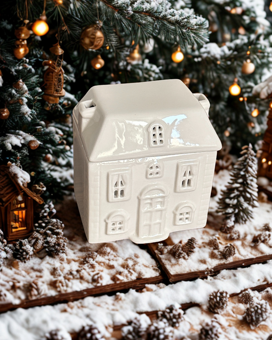 Brûleur maison blanc