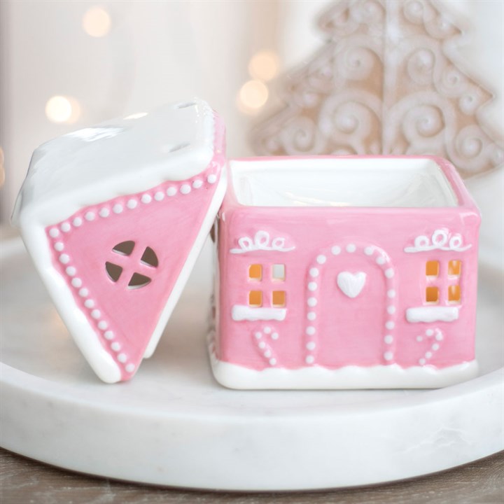 Brûleur maison pain d'épices rose