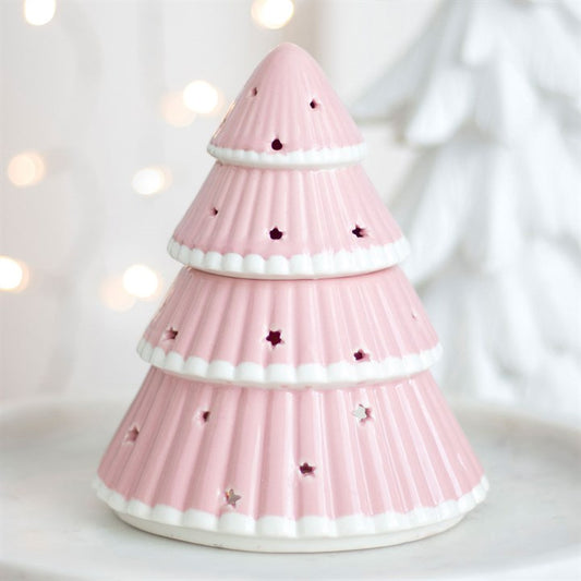 Brûleur sapin rose