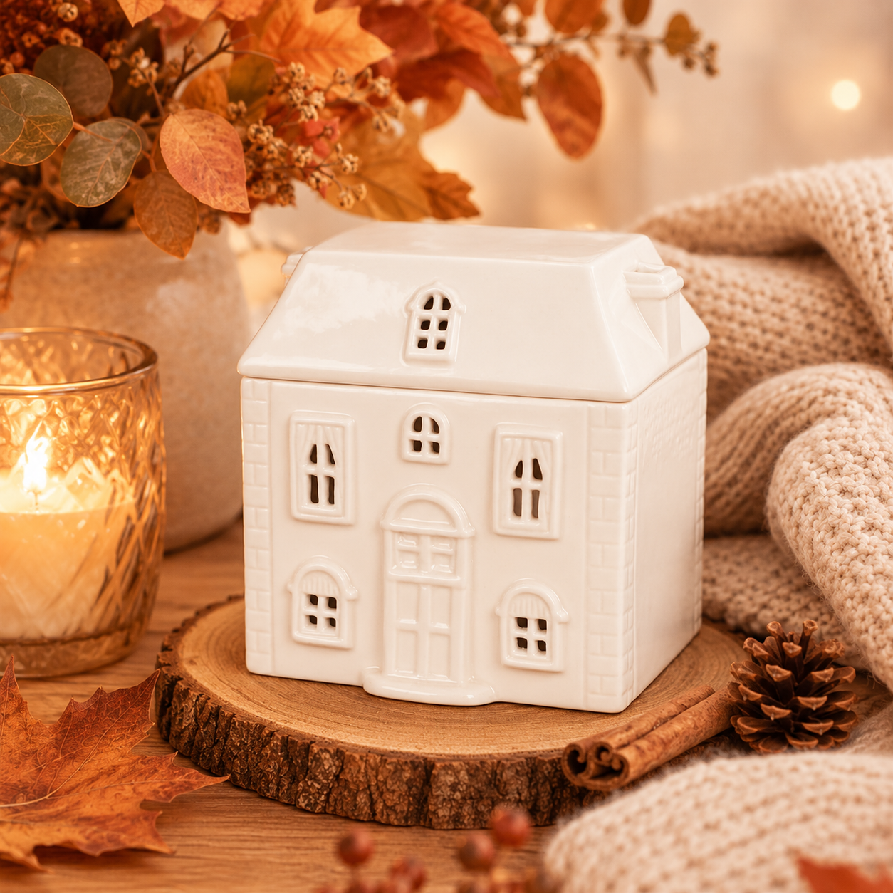 White home burner