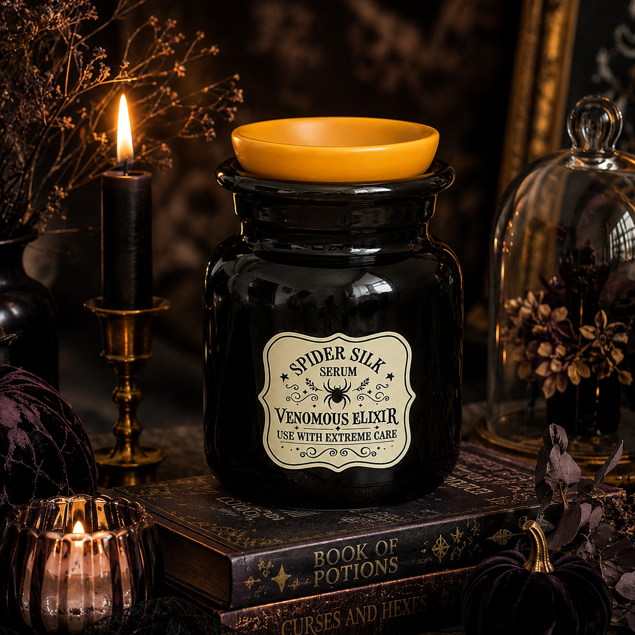Brûleur potion noir