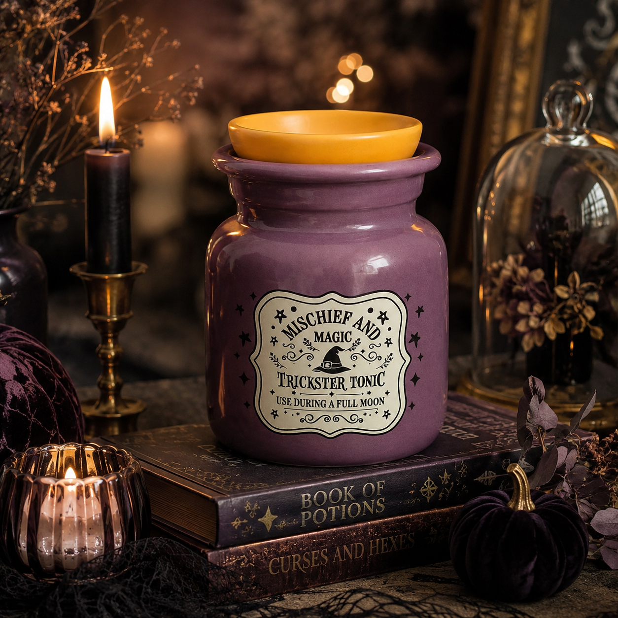 Brûleur potion violet