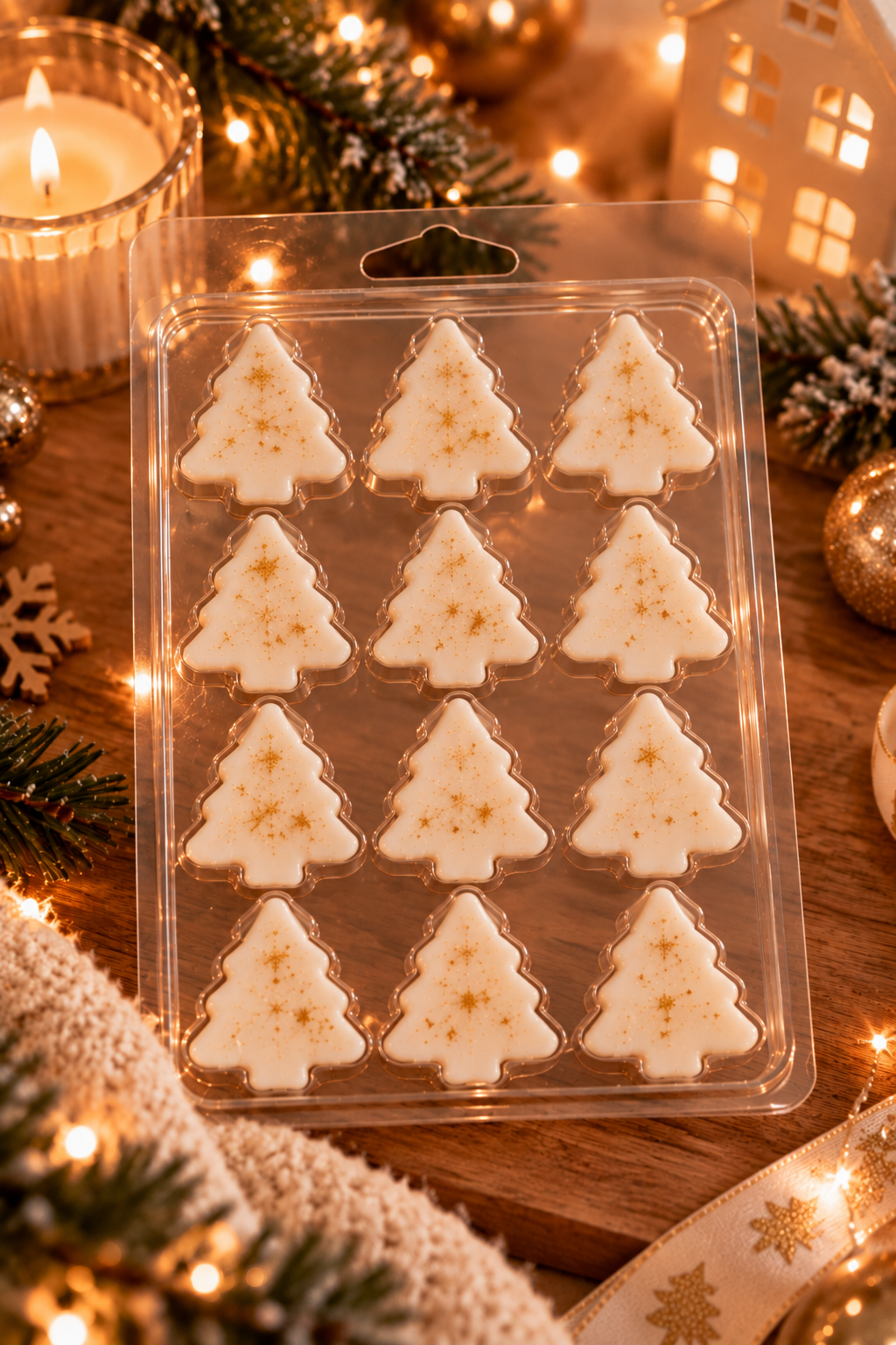 Calendrier de l’Avent fondants parfumés – 12 cases