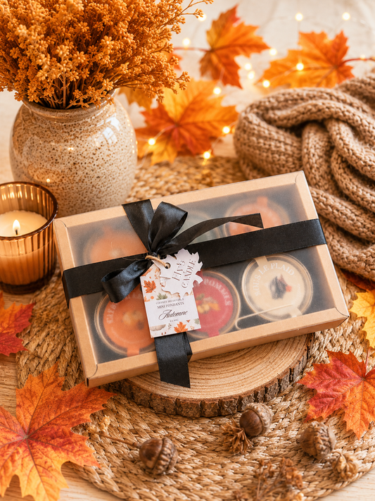 Coffret 6 mini fondants d'automne