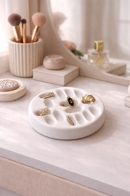 Support bagues fait main